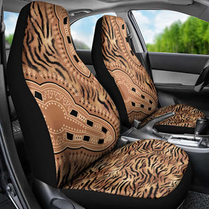 Afro Tiger Mix Dashiki Tribal Pattern Car Seat Cover