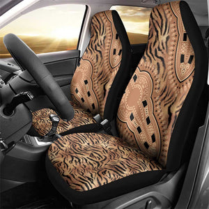 Afro Tiger Mix Dashiki Tribal Pattern Car Seat Cover