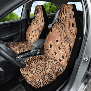 Afro Tiger Mix Dashiki Tribal Pattern Car Seat Cover