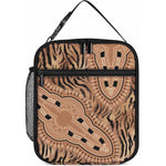 Africa Tiger Mix Dashiki Tribal Pattern Lunch Bag