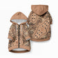 Africa Tiger Mix Dashiki Tribal Pattern Pet Hoodie