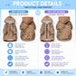 Africa Tiger Mix Dashiki Tribal Pattern Pet Hoodie