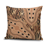 Africa Tiger Mix Dashiki Tribal Pattern Pillow Cover