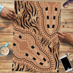 Africa Tiger Mix Dashiki Tribal Pattern Puzzle