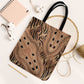 Africa Tiger Mix Dashiki Tribal Pattern Tote Bag