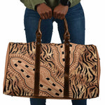 Africa Tiger Mix Dashiki Tribal Pattern Travel Bag