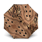 Africa Tiger Mix Dashiki Tribal Pattern Umbrella