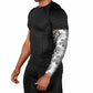 Africa Zebra Mix Paisley Tribal Pattern Arm Sleeves