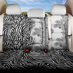 Afro Zebra Mix Paisley Tribal Pattern Back Car Seat Cover