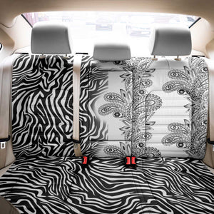 Afro Zebra Mix Paisley Tribal Pattern Back Car Seat Cover