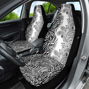 Afro Zebra Mix Paisley Tribal Pattern Car Seat Cover