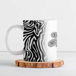 Africa Zebra Mix Paisley Tribal Pattern Ceramic Mug