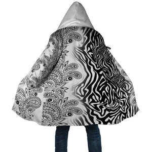 Africa Zebra Mix Paisley Tribal Pattern Cloak