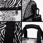 Africa Zebra Mix Paisley Tribal Pattern Duffle Bag