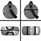 Africa Zebra Mix Paisley Tribal Pattern Duffle Bag