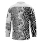 Africa Zebra Mix Paisley Tribal Pattern Hockey Jersey