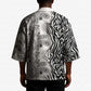 Africa Zebra Mix Paisley Tribal Pattern Kimono