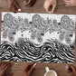 Africa Zebra Mix Paisley Tribal Pattern Puzzle