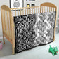 Afro Zebra Mix Paisley Tribal Pattern Quilt