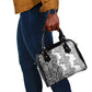 Afro Zebra Mix Paisley Tribal Pattern Shoulder Handbag