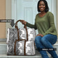 Africa Zebra Mix Paisley Tribal Pattern Travel Bag