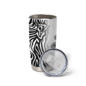 Afro Zebra Mix Paisley Tribal Pattern Tumbler Cup