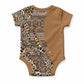 Africa Leopard Mix Native Tribal Pattern Baby Onesie