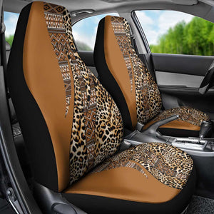 Afro Leopard Mix Native Tribal Pattern Car Seat Cover