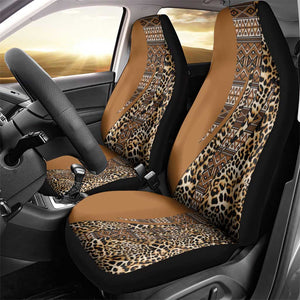 Afro Leopard Mix Native Tribal Pattern Car Seat Cover