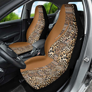 Afro Leopard Mix Native Tribal Pattern Car Seat Cover