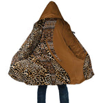 Africa Leopard Mix Native Tribal Pattern Cloak