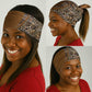Afro Leopard Mix Native Tribal Pattern Neck Gaiter LT9