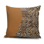 Africa Leopard Mix Native Tribal Pattern Pillow Cover