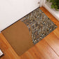 Afro Leopard Mix Native Tribal Pattern Rubber Doormat