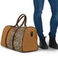 Africa Leopard Mix Native Tribal Pattern Travel Bag