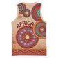 Afro Tribal Traditional Pattern Basketball Jersey Beige Motif LT9