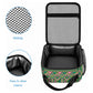 Africa Tribal Traditional Pattern Lunch Bag Green Motif
