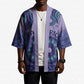 Africa Tribal Traditional Pattern Kimono Purple Motif