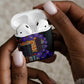 Africa Violets Flowers AirPods Case Mix Native Tribal Pattern