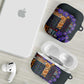 Africa Violets Flowers AirPods Case Mix Native Tribal Pattern