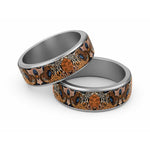 African Ankara Motifs Mixed Animal Skins Classic Ring - African Pride