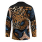 African Ankara Motifs Mixed Animal Skins Hockey Jersey
