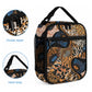 African Ankara Motifs Mixed Animal Skins Lunch Bag