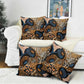 African Ankara Motifs Mixed Animal Skins Pillow Cover