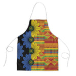 African Ethnic Kitenge Ankara Style Apron