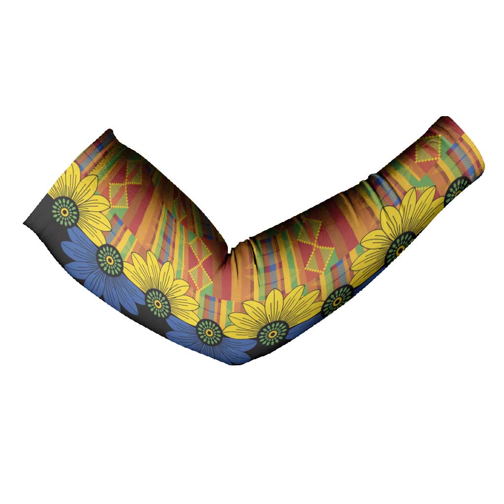 African Ethnic Kitenge Ankara Style Arm Sleeves