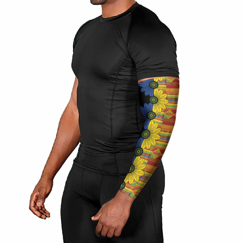 African Ethnic Kitenge Ankara Style Arm Sleeves
