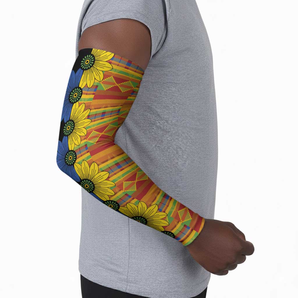 African Ethnic Kitenge Ankara Style Arm Sleeves
