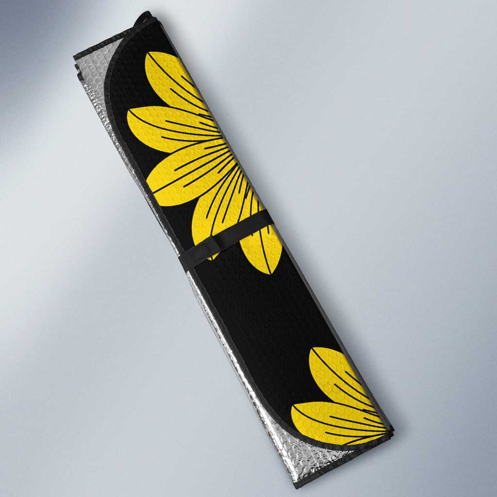 African Ethnic Kitenge Ankara Style Auto Sun Shade