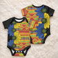 African Ethnic Kitenge Ankara Style Baby Onesie